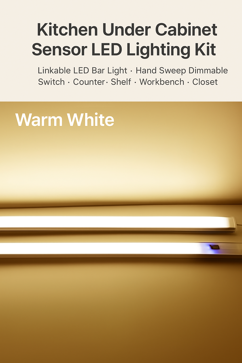 SmartGlow™ – Touch-Free LED Belysning