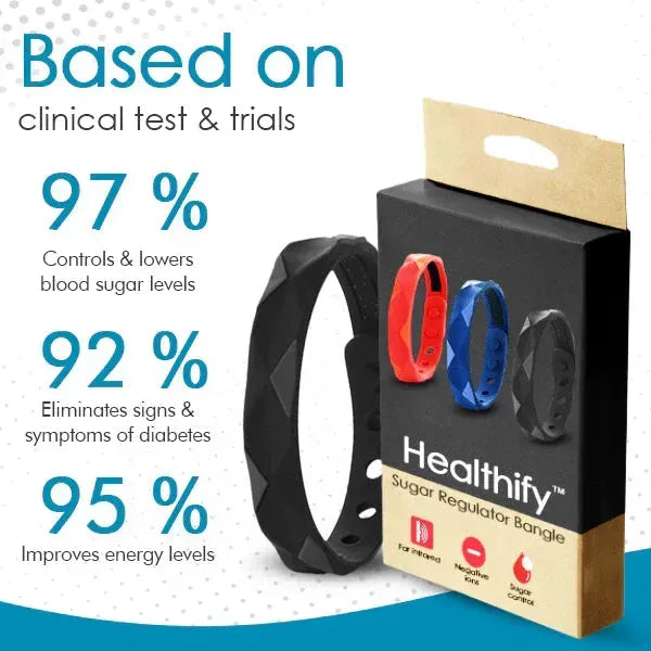 VitalBalance™ – Smart Hälsobräcelet med Blodsockerreglering