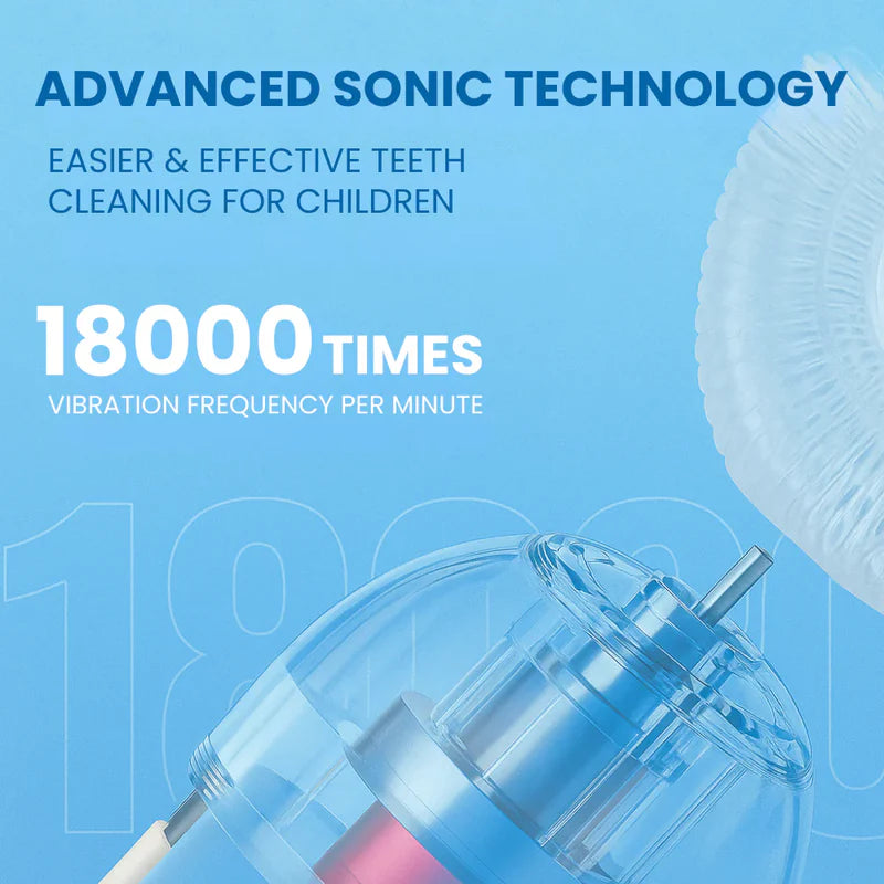 DinoSmile™ – U-Shaped 360º Ultrasonic Toothbrush