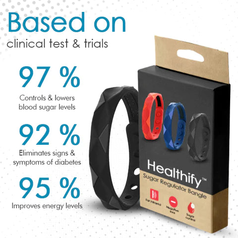 VitalBalance™ – Smart Hälsobräcelet med Blodsockerreglering